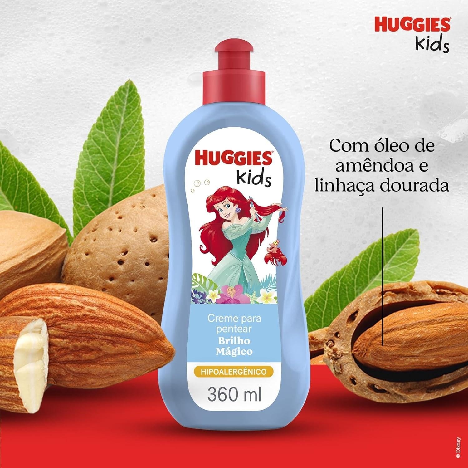 Creme para Pentear Infantil Huggies Kids Brilho Mágico 360ml — imagem 3 | Farmácia Resyla