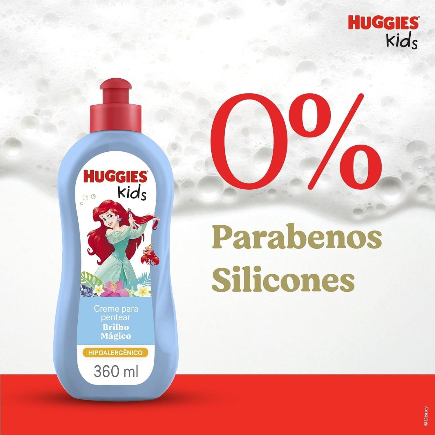 Creme para Pentear Infantil Huggies Kids Brilho Mágico 360ml — imagem 4 | Farmácia Resyla