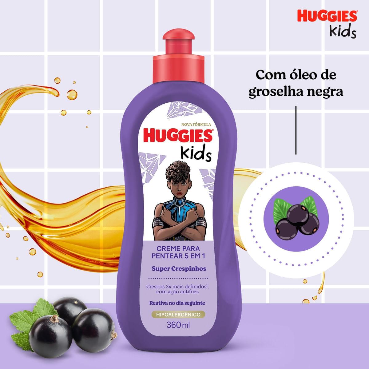 Creme para Pentear Infantil Huggies Kids Super Crespinhos 360ml — imagem 4 | Farmácia Resyla