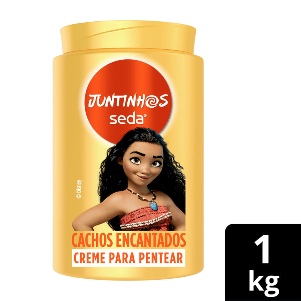 Creme Para Pentear Infantil Moana Seda Juntinhos Cachos Encantados 1kg — imagem 2 | Farmácia Resyla