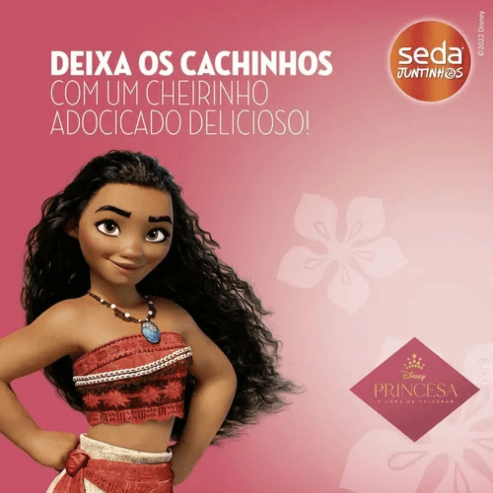 Creme Para Pentear Infantil Moana Seda Juntinhos Cachos Encantados 1kg — imagem 4 | Farmácia Resyla
