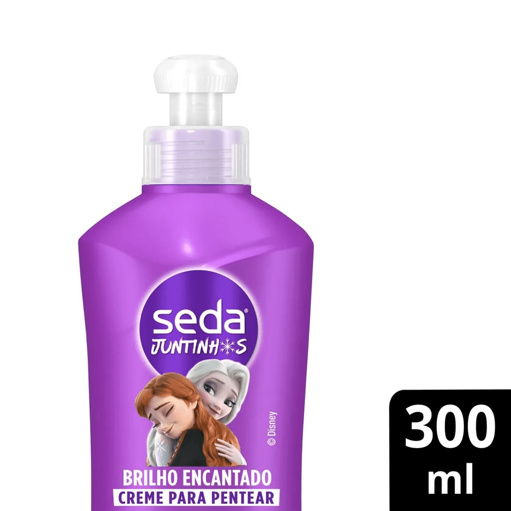 Creme para Pentear Infantil Seda Juntinhos Frozen Brilho Encantado 300ml — Seda | Farmácia Resyla