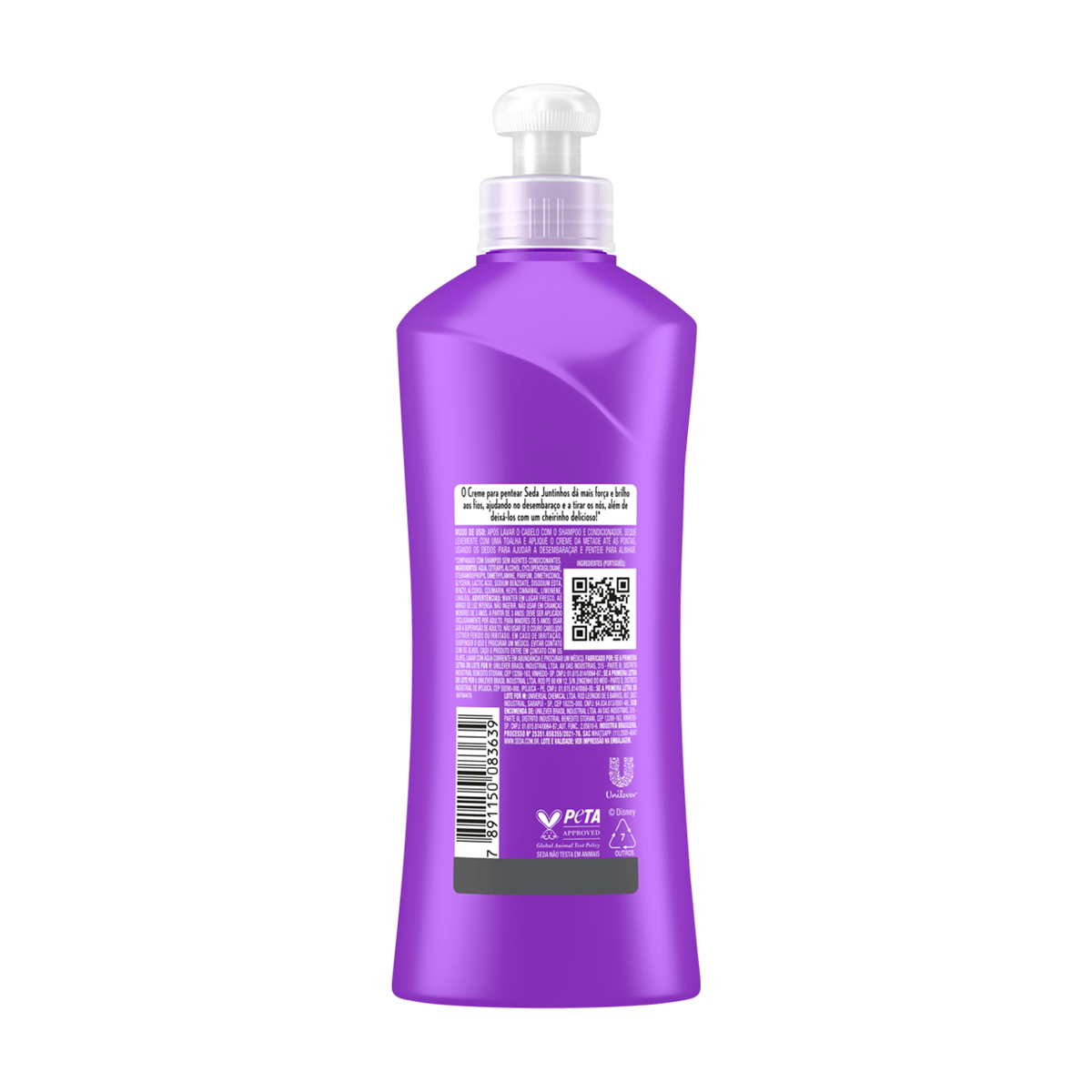 Creme para Pentear Infantil Seda Juntinhos Frozen Brilho Encantado 300ml — imagem 3 | Farmácia Resyla