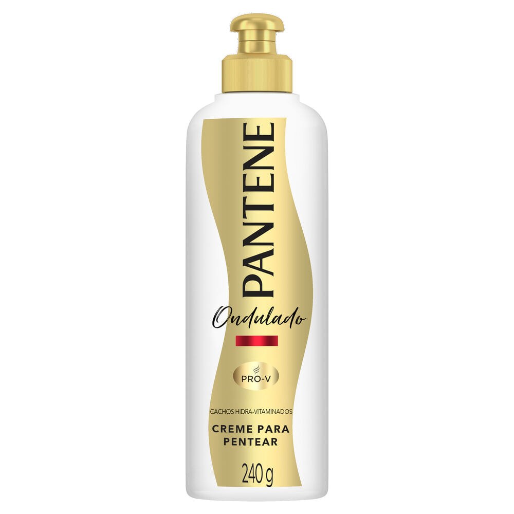 Creme Para pentear pantene cachos Hidra-Vitaminados Ondulados 240g — Pantene | Farmácia Resyla