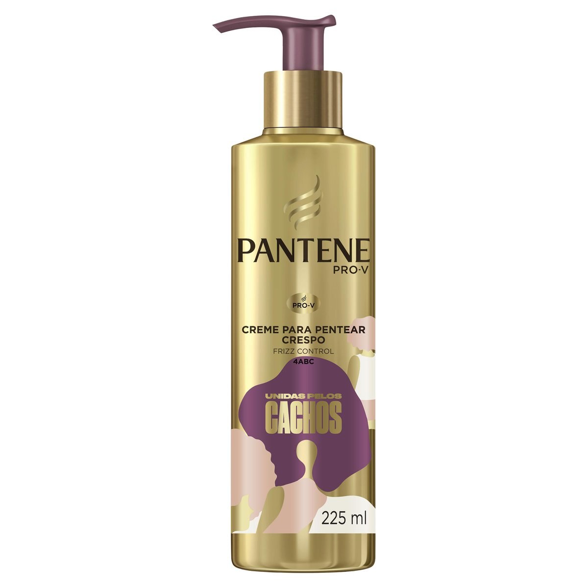Creme Para Pentear Pantene Unidas Pelos Cachos Crespos 225ml — imagem 3 | Farmácia Resyla