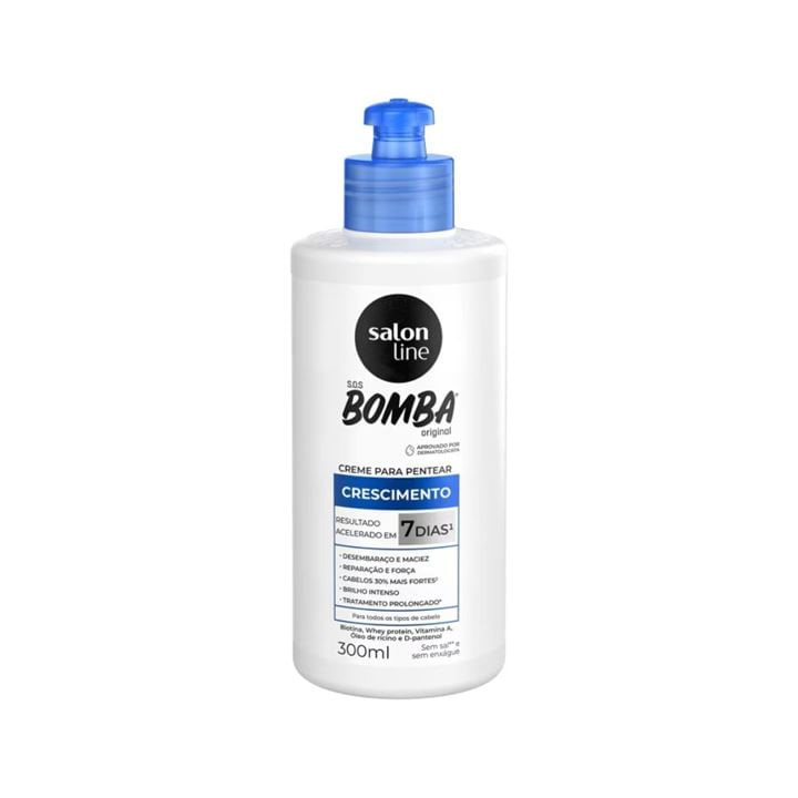 Creme para Pentear Salon Line 300ml SOS Bomba de Repente Pronta — Salon Line | Farmácia Resyla