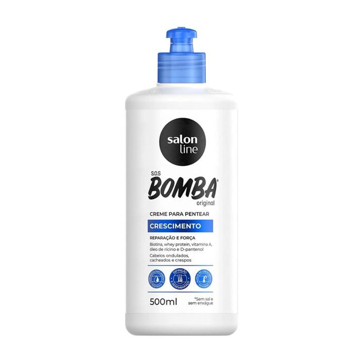Creme para Pentear Salon Line 500ml SOS Bomba De Repente Pronta — Salon Line | Farmácia Resyla