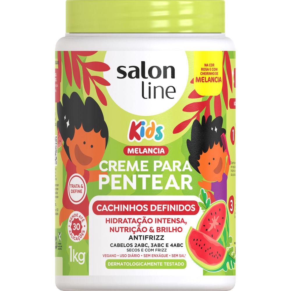 Creme Para Pentear Salon Line Kids Melancia Cachinhos Definidos 1kg — Salon Line | Farmácia Resyla