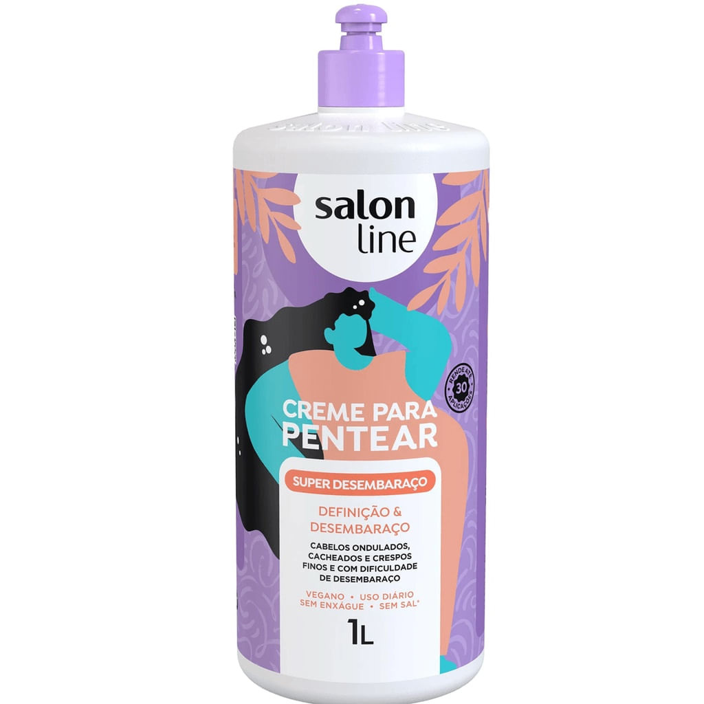 Creme Para Pentear Salon Line Super Desembaraço 1L — Salon Line | Farmácia Resyla