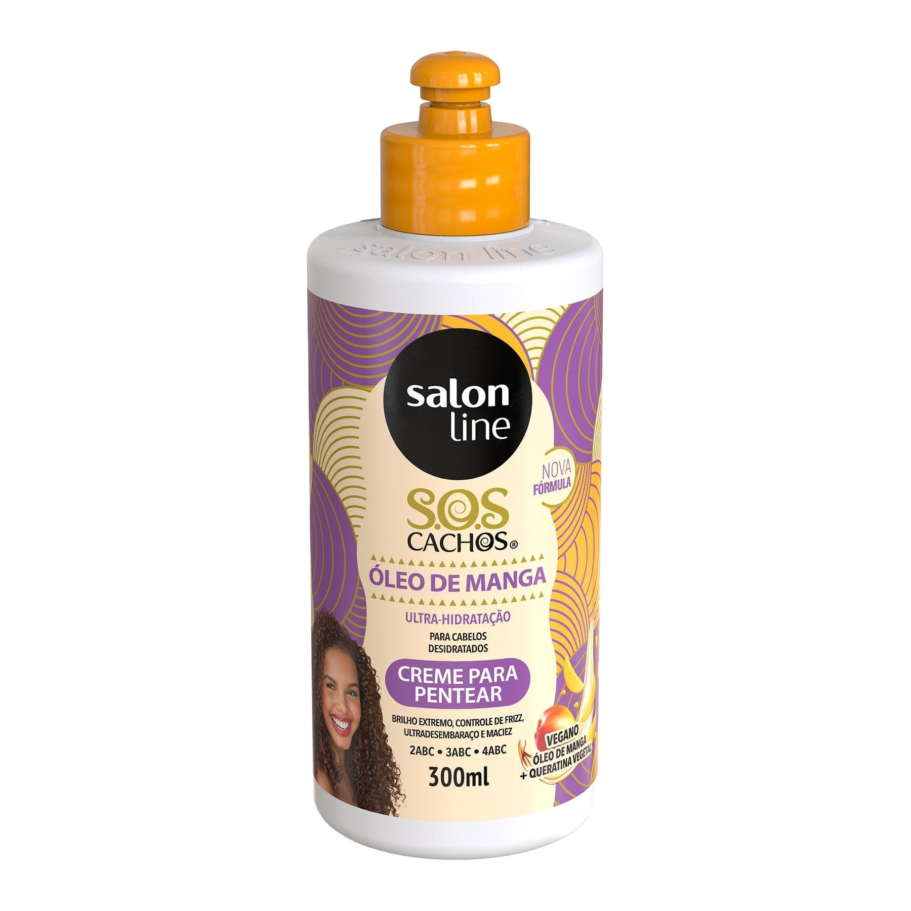 Creme para Pentear SOS Cachos Óleo de Manga Salon Line 300ml — Salon Line | Farmácia Resyla