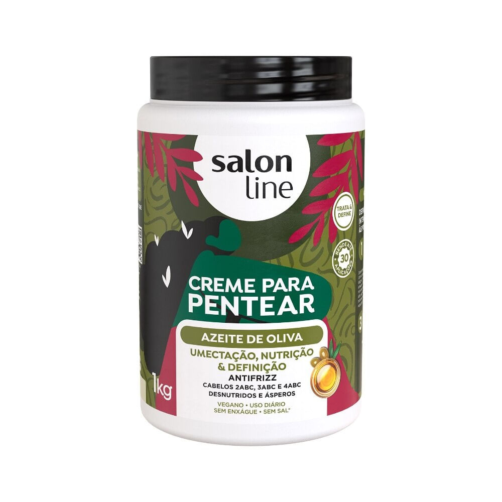 Creme Pentear Salon Line Azeite De Oliva 1Kg — Salon Line | Farmácia Resyla