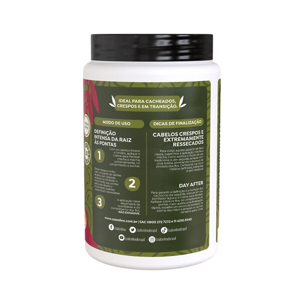 Creme Pentear Salon Line Azeite De Oliva 1Kg — imagem 2 | Farmácia Resyla