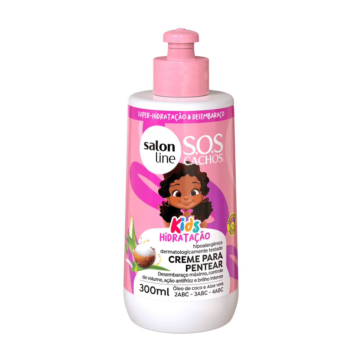 Creme Pentear Salon Sos Kids 300ml — Salon Line | Farmácia Resyla