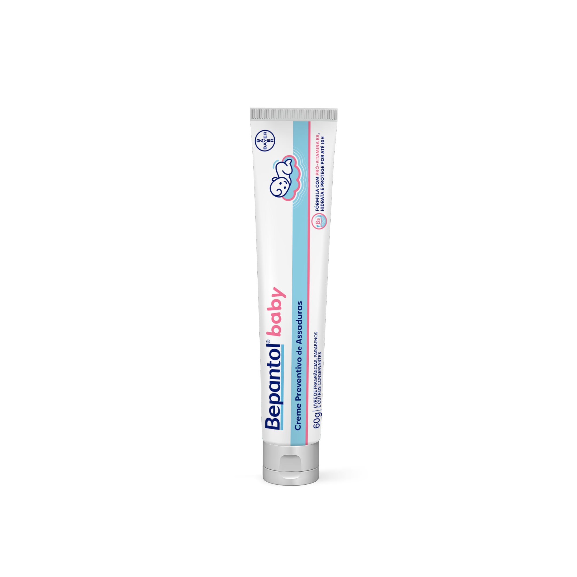 Creme Preventivo de Assaduras Bepantol Baby com Pró-Vitamina B5 60g — Bepantol | Farmácia Resyla
