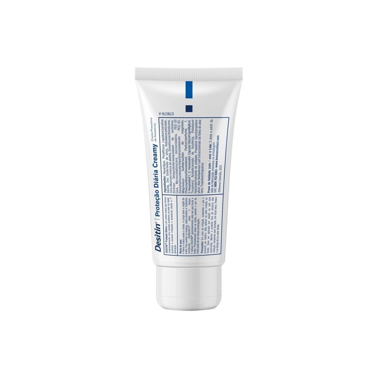 Creme Preventivo De Assaduras Desitin Proteção Diária Creamy 57G — imagem 3 | Farmácia Resyla