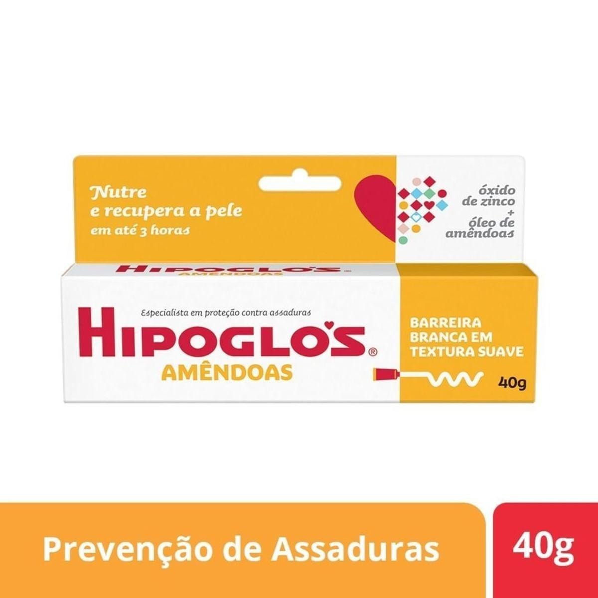 Creme Preventivo De Assaduras Hipoglós Amêndoas 40G — Hipoglos | Farmácia Resyla