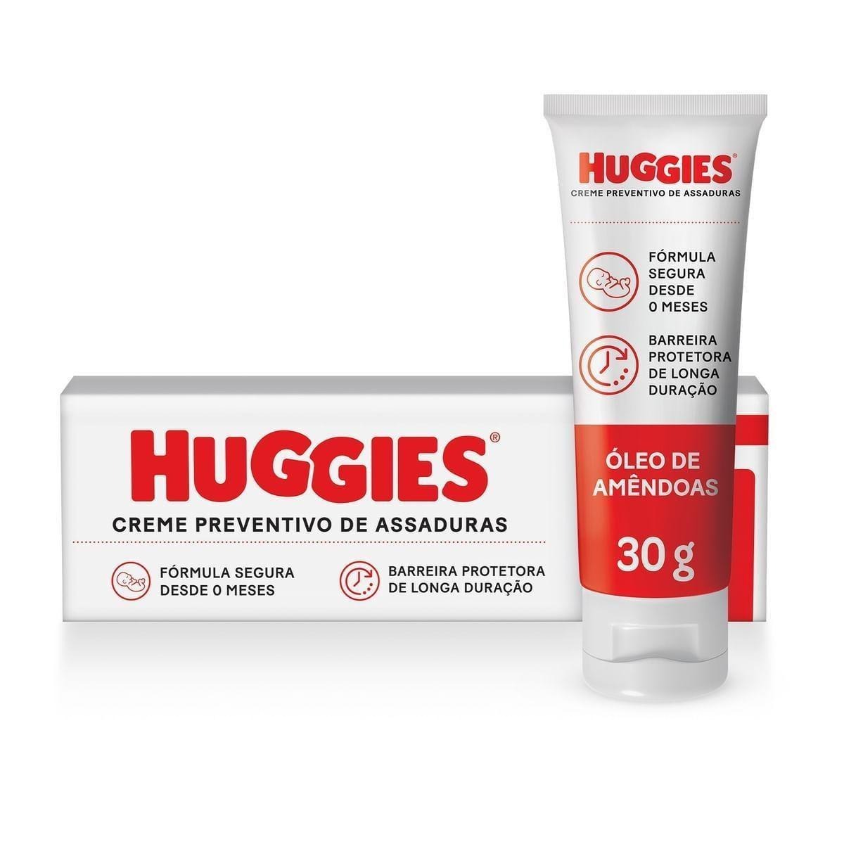 Creme Preventivo de Assaduras Huggies Pele Protegida 30g — Huggies | Farmácia Resyla
