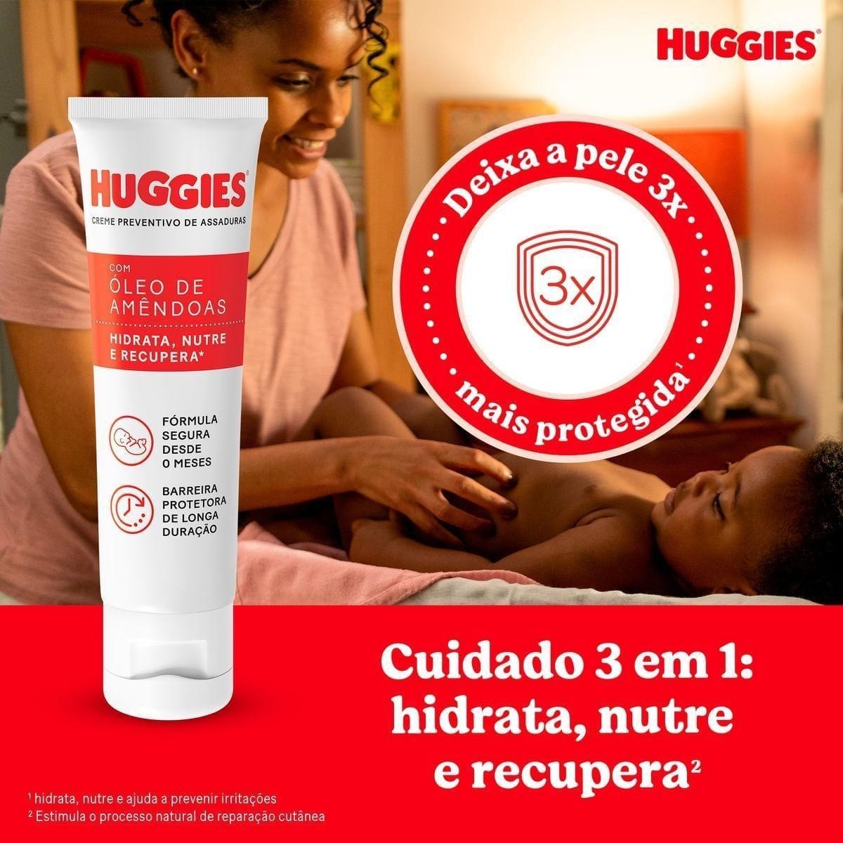 Creme Preventivo de Assaduras Huggies Pele Protegida 30g — imagem 4 | Farmácia Resyla