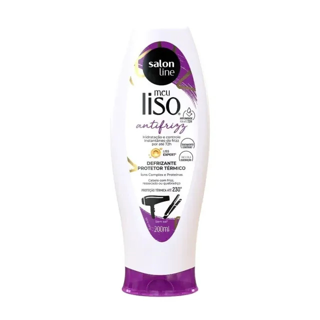 Defrizante Protetor Térmico Meu Liso Antifrizz Salon Line 200ml — Salon Line | Farmácia Resyla