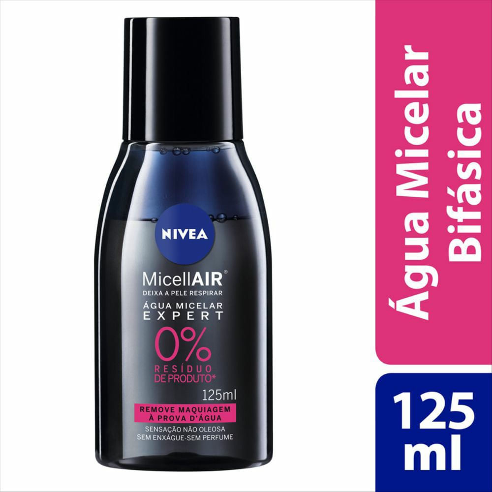 Demaquilante Nivea agua Micelar expert 125ml — Nivea | Farmácia Resyla