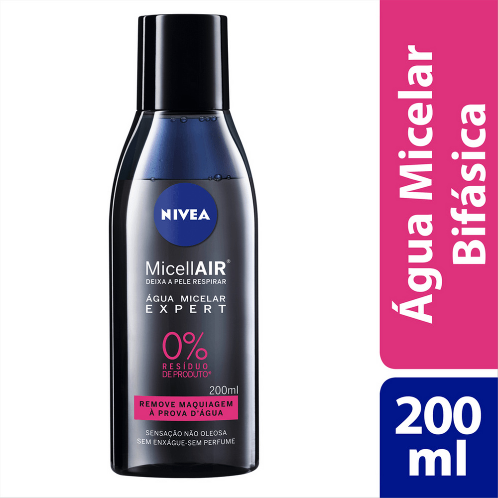 Demaquilante Nivea agua Micelar expert 200ml — Nivea | Farmácia Resyla