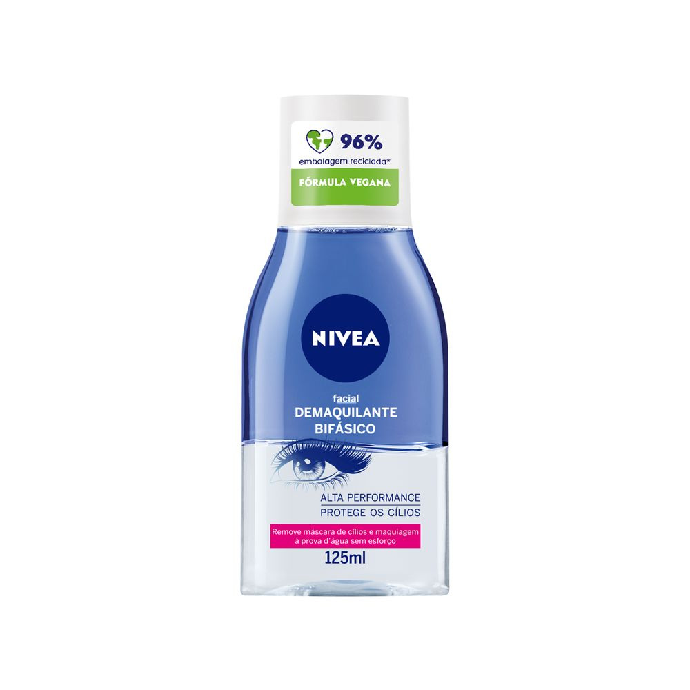 Demaquilante Nivea Bifásico 125ml — Nivea | Farmácia Resyla