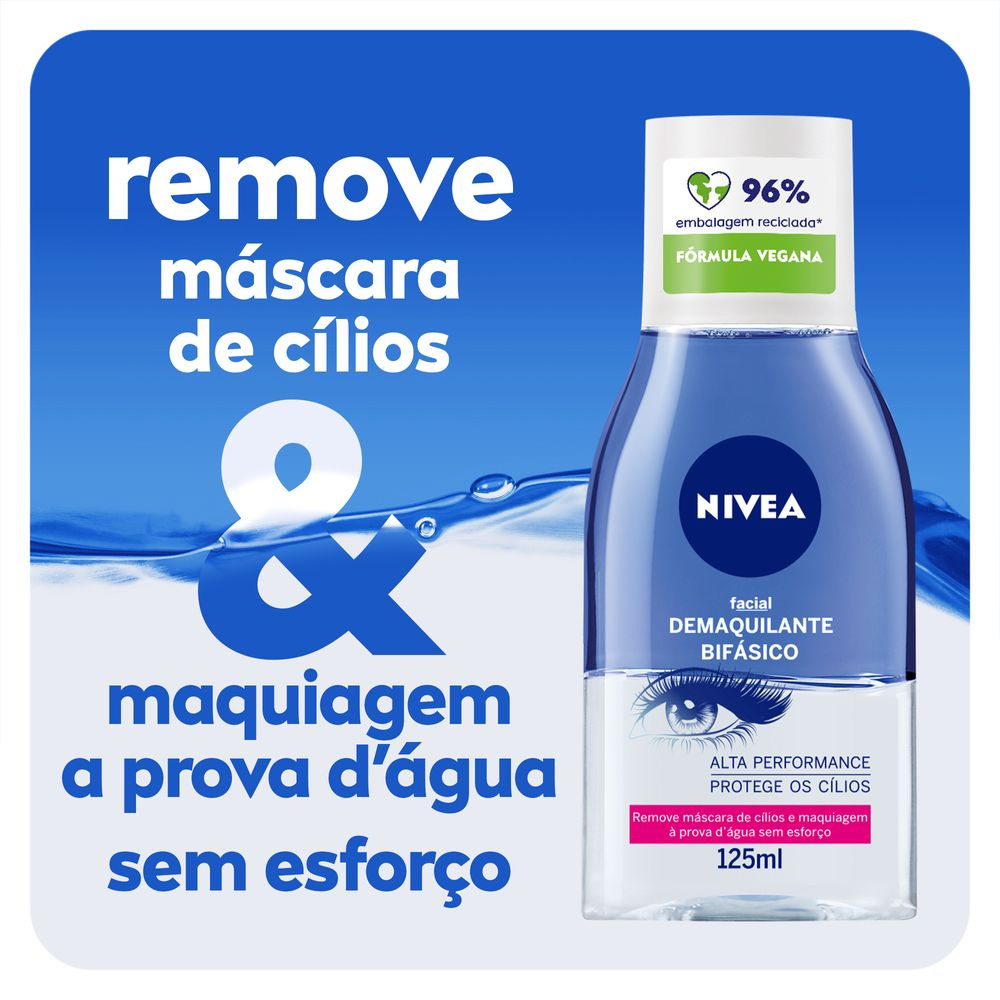 Demaquilante Nivea Bifásico 125ml — imagem 2 | Farmácia Resyla
