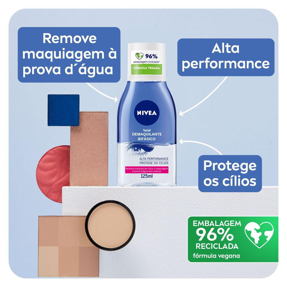 Demaquilante Nivea Bifásico 125ml — imagem 3 | Farmácia Resyla