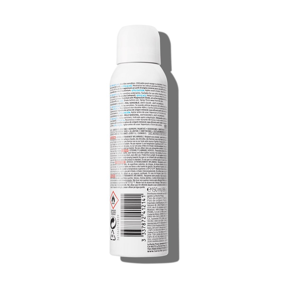 Desodorante Antitranspirante La Roche-Posay Innovation Peles Sensíveis 48h Aerossol 150ml — imagem 4 | Farmácia Resyla