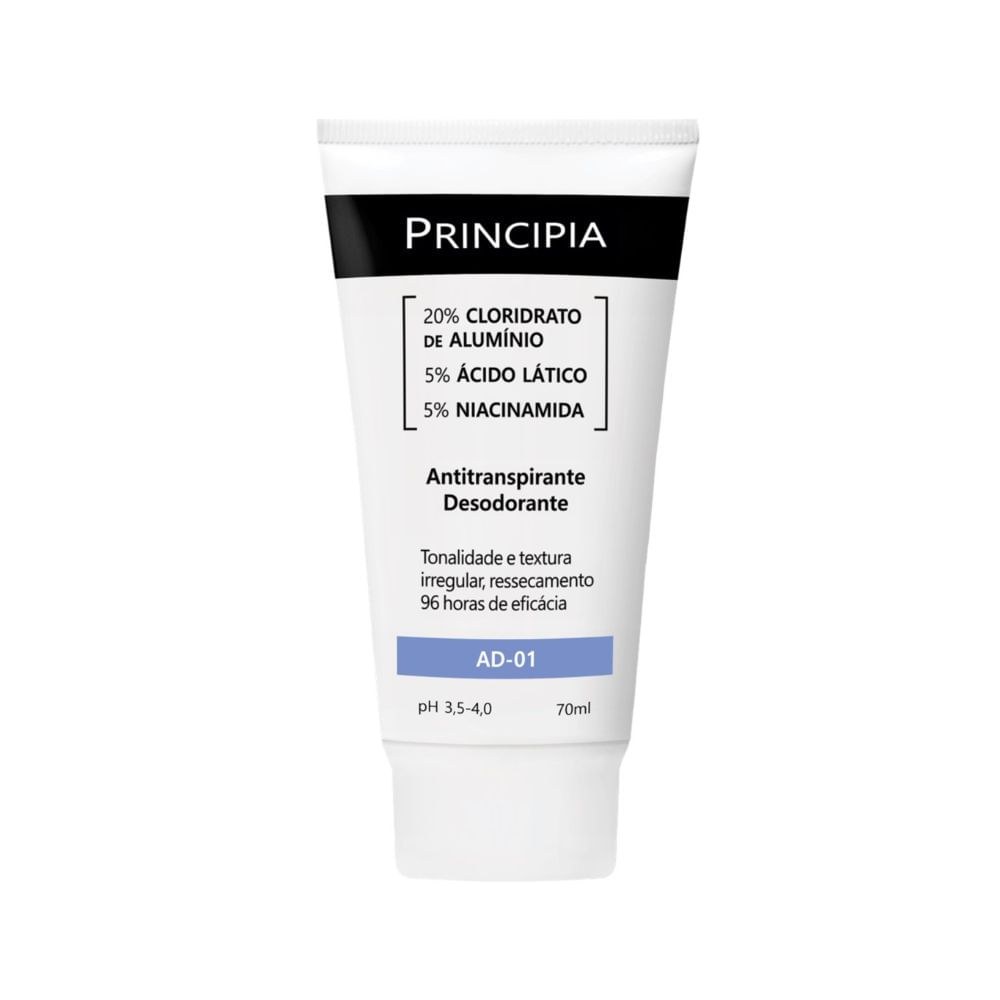 Desodorante Antitranspirante Principia AD-01 Creme 70ml — Principia | Farmácia Resyla