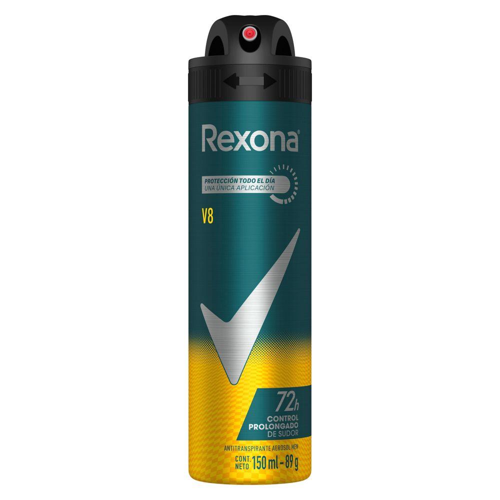 Desodorante Antitranspirante Rexona Men V8 72h Aerossol 150ml — imagem 4 | Farmácia Resyla