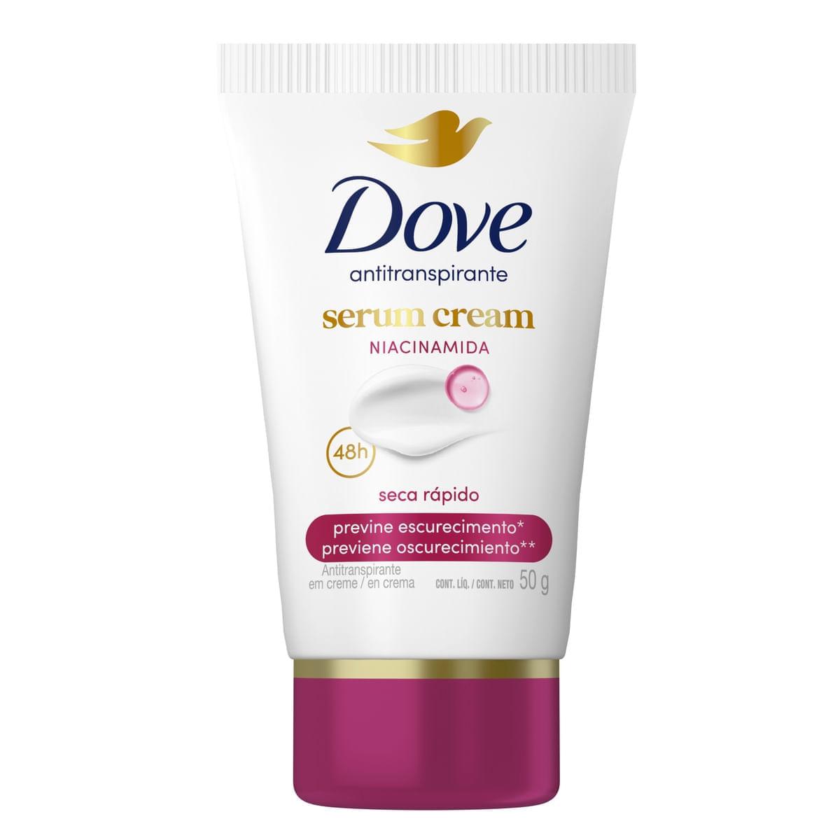 Desodorante Dove Creme Sérum Previne Escurecimento 50g — imagem 2 | Farmácia Resyla