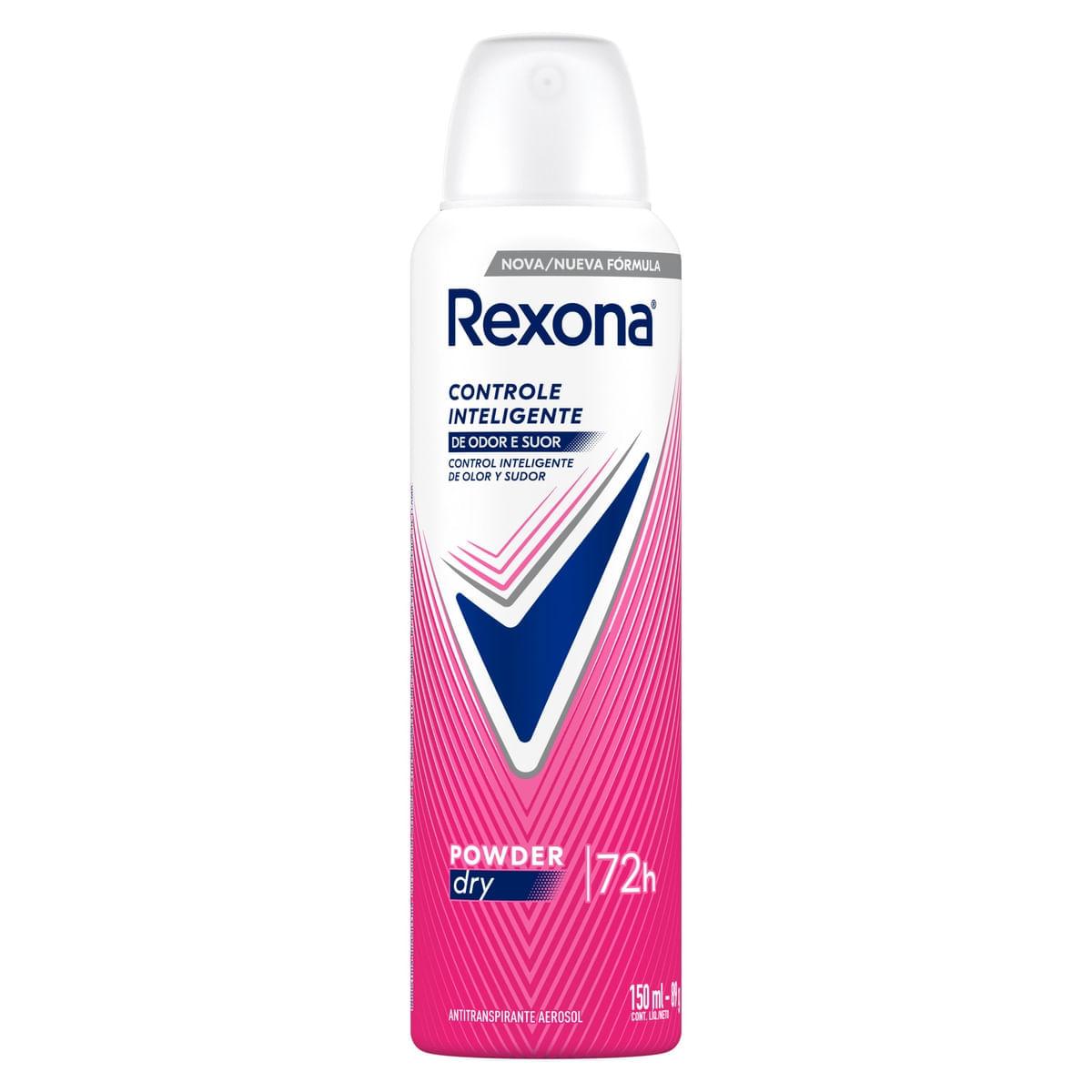 Desodorante Rexona Power Dry Aerosol 150ml — imagem 2 | Farmácia Resyla