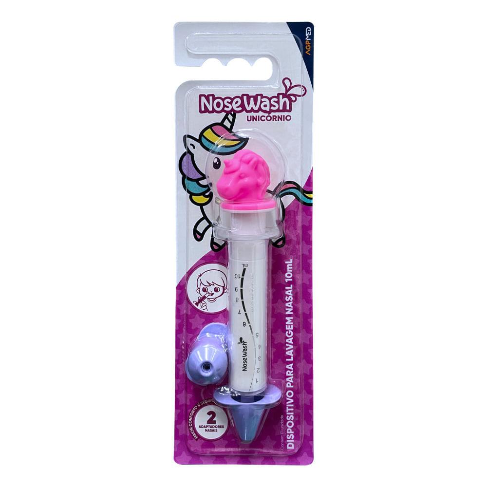 Dispositivo de Lavagem Nasal Nosewash Unicórnio 10ml + 2 Adaptadores — NoseWash | Farmácia Resyla