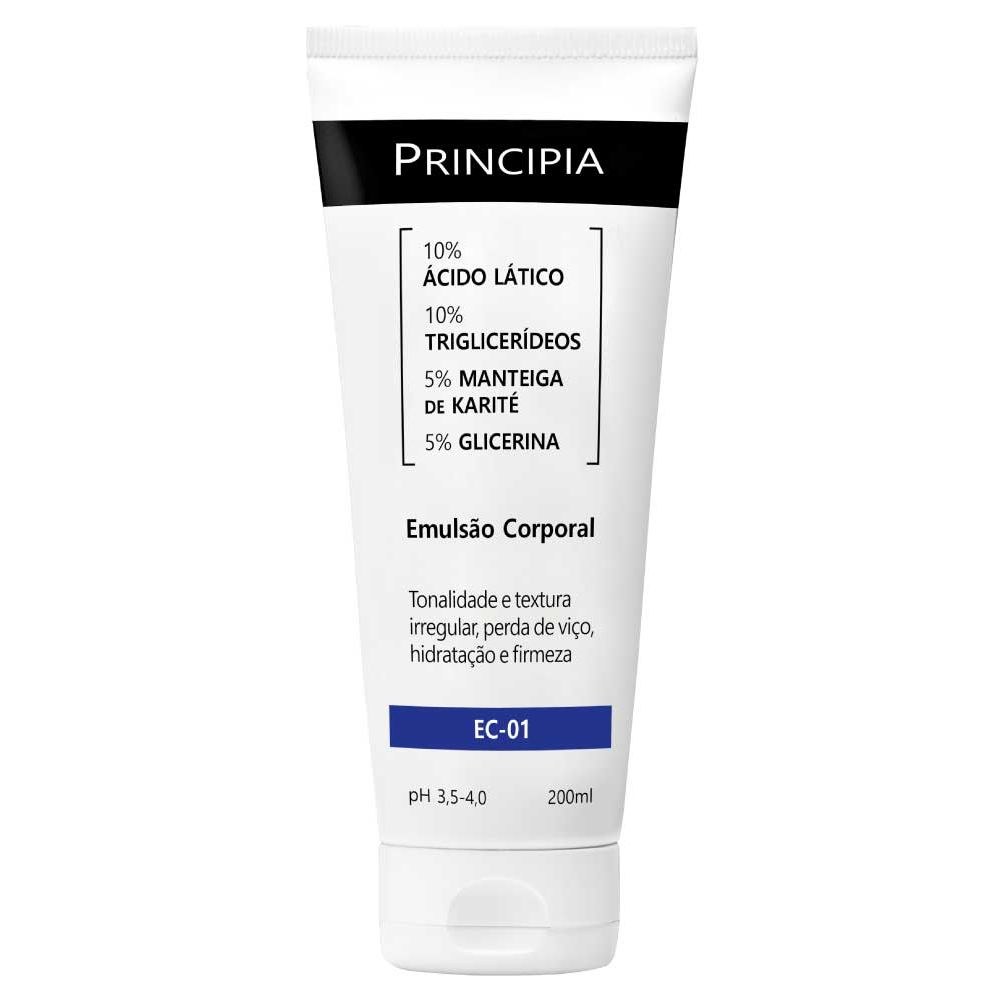 Emulsão Principia EC-01 Ácido Lático 10% 200ml — Principia | Farmácia Resyla