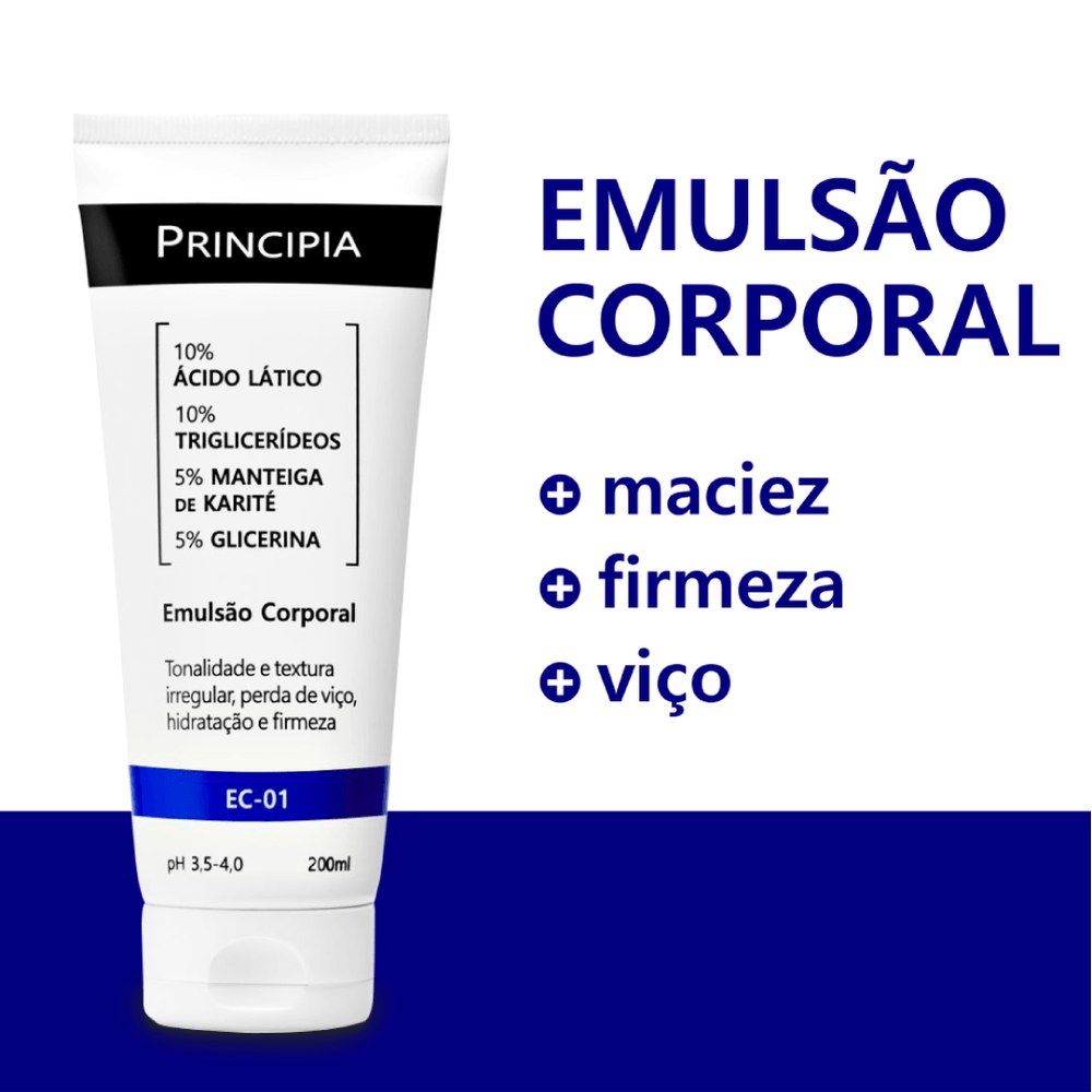Emulsão Principia EC-01 Ácido Lático 10% 200ml — imagem 3 | Farmácia Resyla