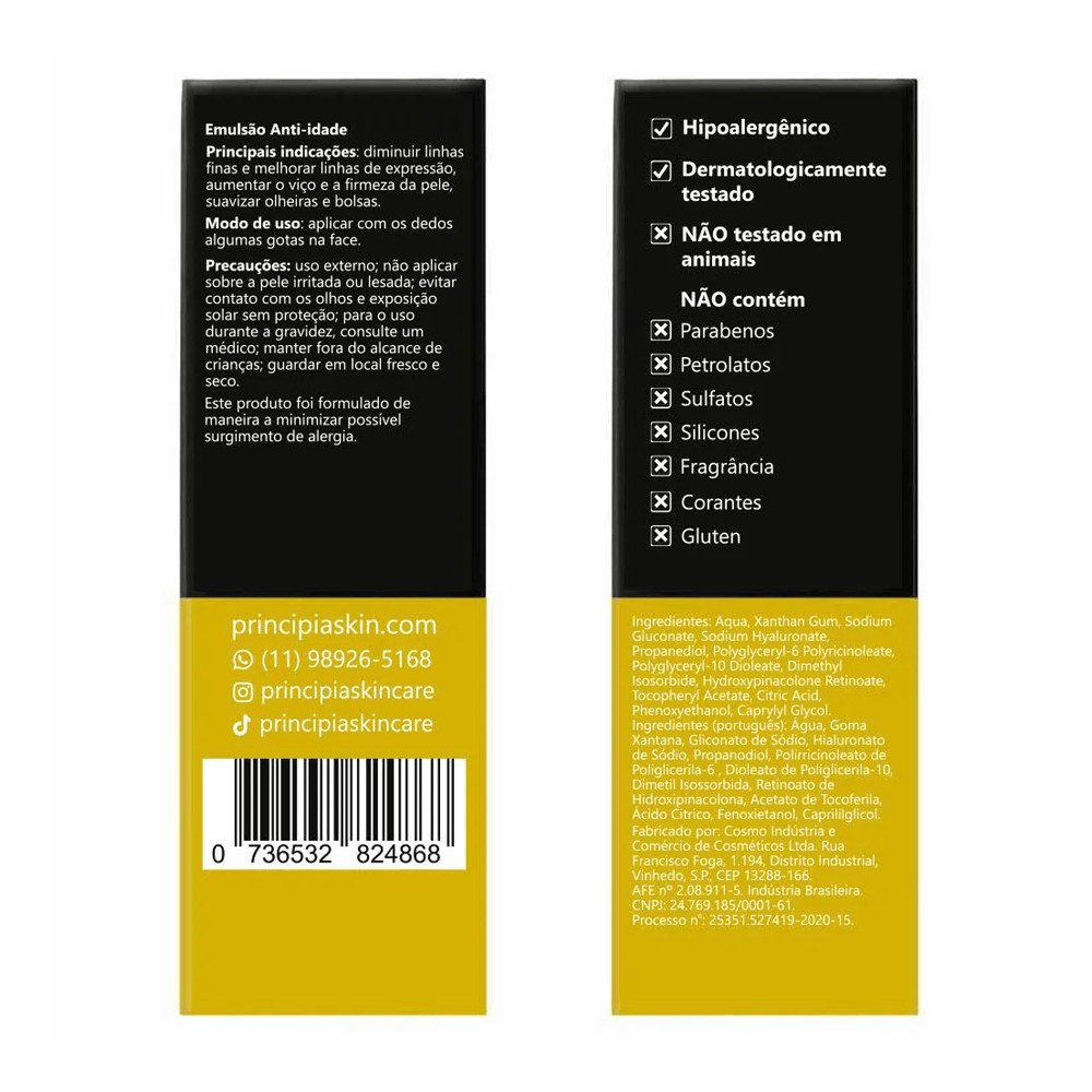 Emulsão Principia GR-2 Granactive Retinoide 2% Anti Idade 30ml — imagem 2 | Farmácia Resyla