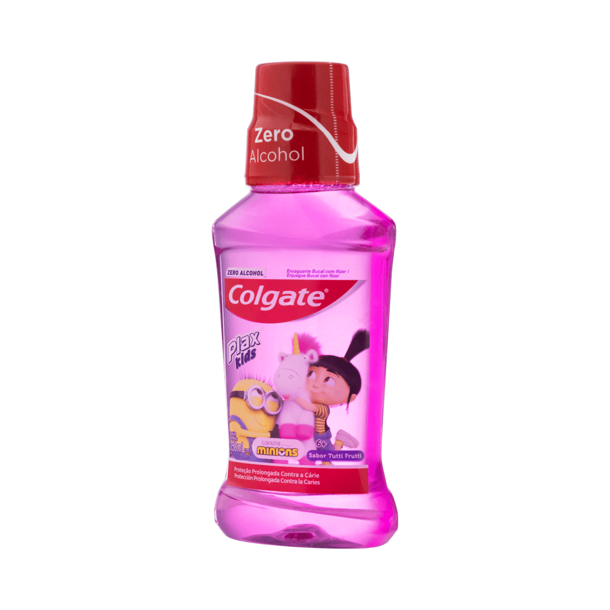 Enxaguante Bucal Infantil Colgate Plax Kids Zero Álcool +6 anos Sabor Tutti Frutti 250ml — imagem 2 | Farmácia Resyla