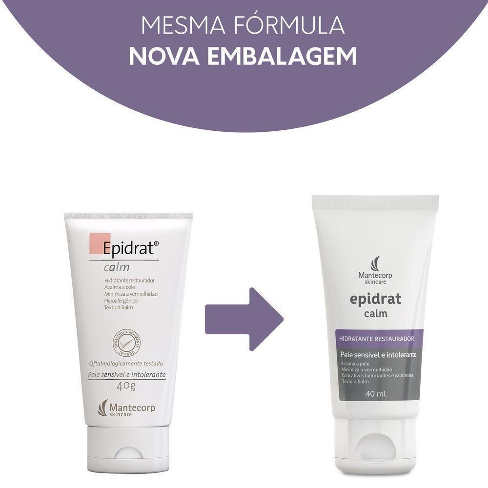 Epidrat Calm Hidratante Facial Pele Sensível 40g — imagem 3 | Farmácia Resyla