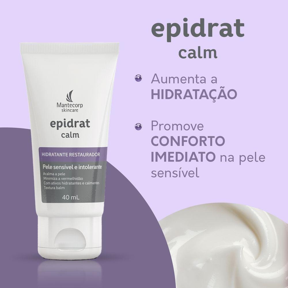 Epidrat Calm Hidratante Facial Pele Sensível 40g — imagem 4 | Farmácia Resyla