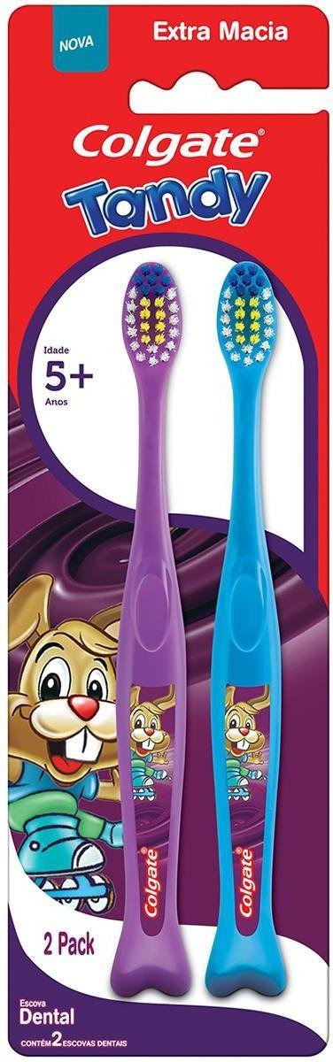 Escova Dental Infantil Colgate Tandy Cerdas Extra Macias +5 anos 2 Unidades — imagem 2 | Farmácia Resyla