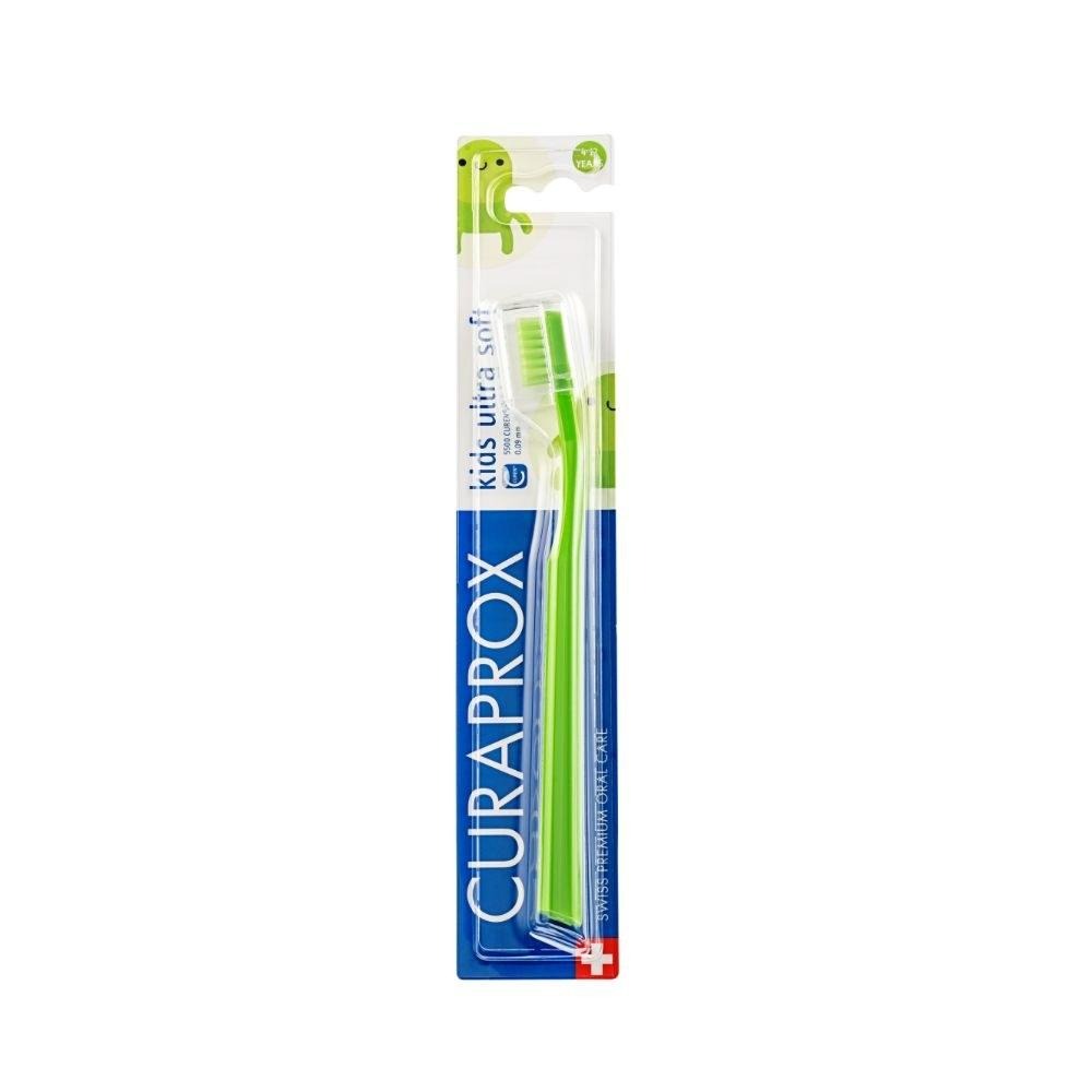Escova Dental Infantil Curaprox Kids Cerdas Ultrasoft 4 a 12 anos 1 Unidade – Cores Sortidas — Curaprox | Farmácia Resyla