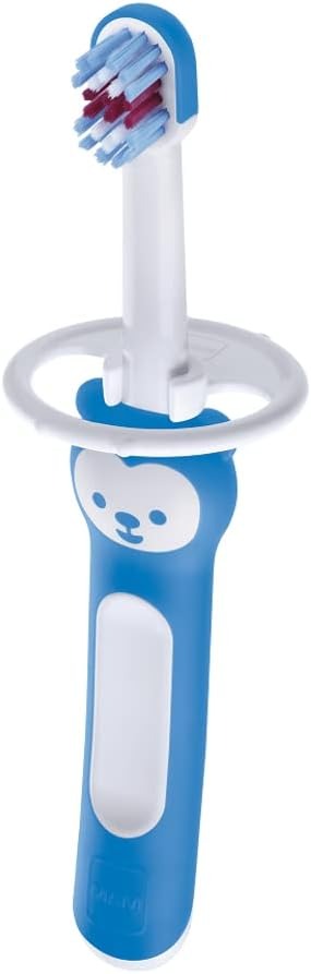 Escova Dental Infantil MAM Baby's Brush +6 meses Azul 1 Unidade — Mam | Farmácia Resyla