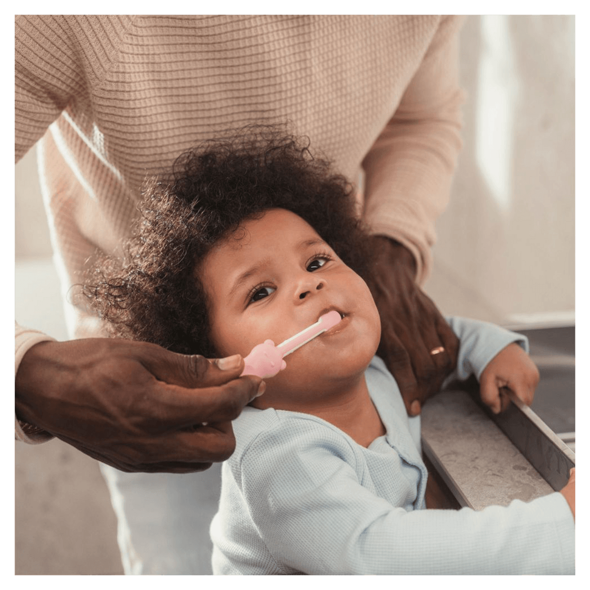 Escova Dental Infantil MAM Baby's Brush +6 meses Rosa 1 Unidade — imagem 4 | Farmácia Resyla