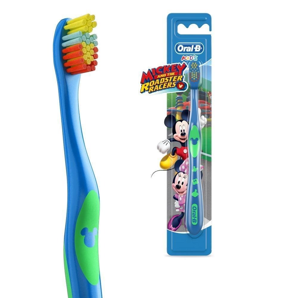 Escova Dental Infantil Oral-B Mickey Cerdas Macias +3 anos 1 Unidade — Oral B | Farmácia Resyla