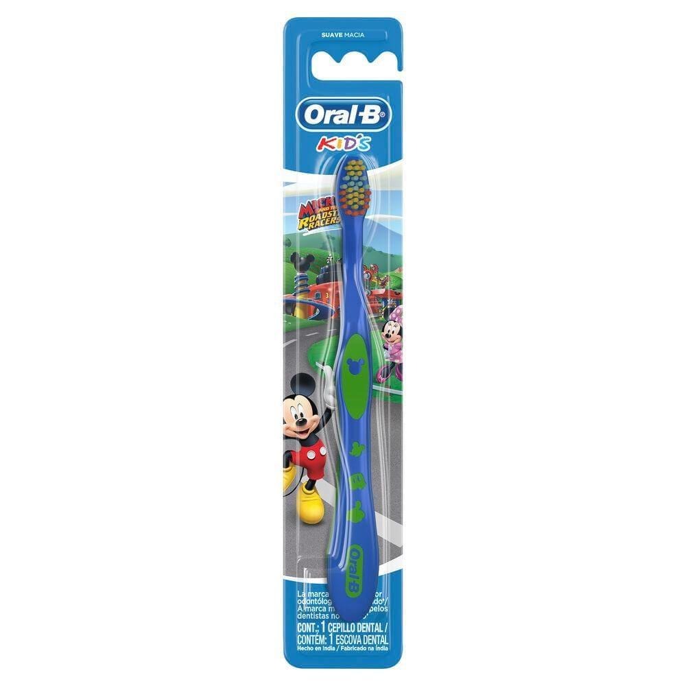 Escova Dental Infantil Oral-B Mickey Cerdas Macias +3 anos 1 Unidade — imagem 3 | Farmácia Resyla