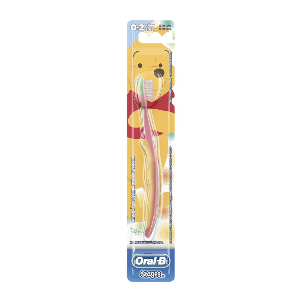 Escova Dental Infantil Oral-B Stages 1 Cerdas Extra Macias 4 a 24 meses 1 Unidade — Oral B | Farmácia Resyla
