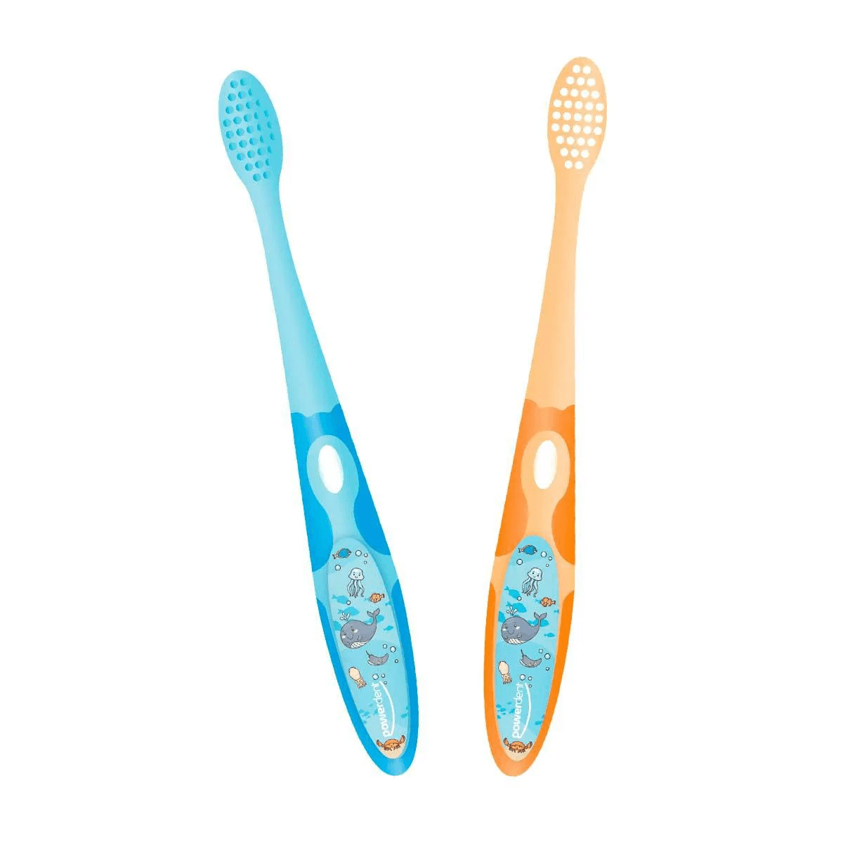 Escova Dental Infantil Powerdent Ocean Kids Cerdas Supermacias 2 Unidades — imagem 2 | Farmácia Resyla