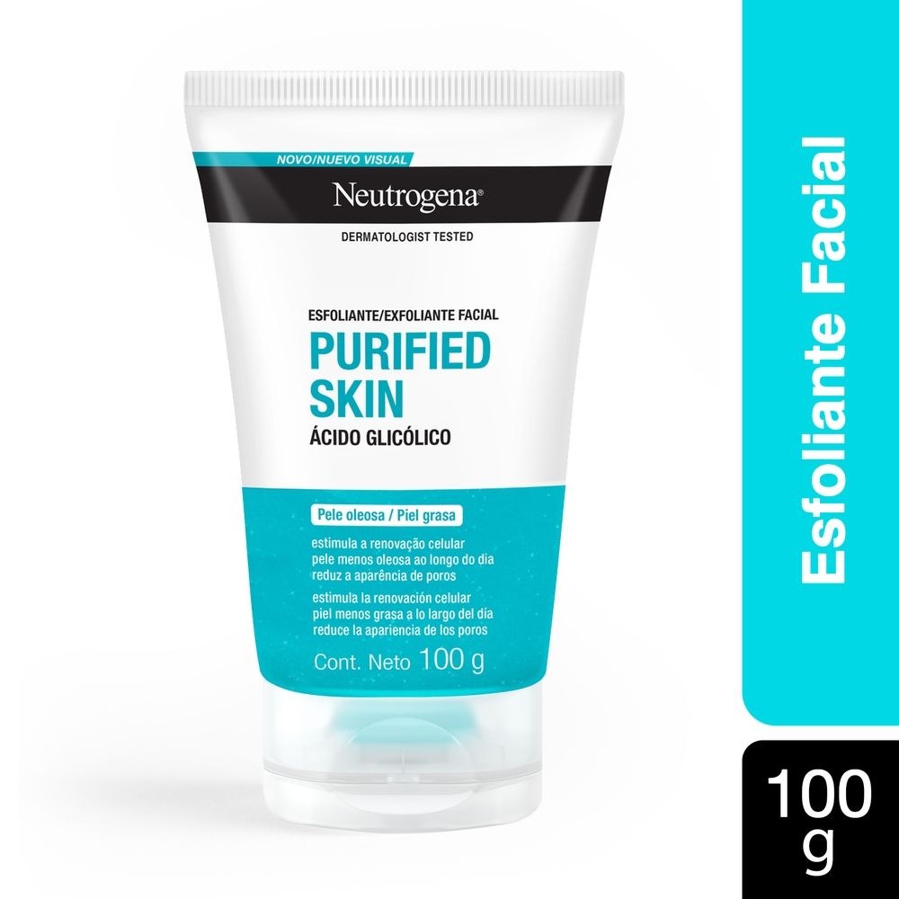 Esfoliante Facial Neutrogena Purified Skin Antioleosidade 100g — Neutrogena | Farmácia Resyla