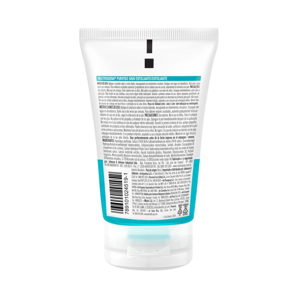Esfoliante Facial Neutrogena Purified Skin Antioleosidade 100g — imagem 3 | Farmácia Resyla